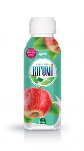 310ml PP bottle Apple Milk